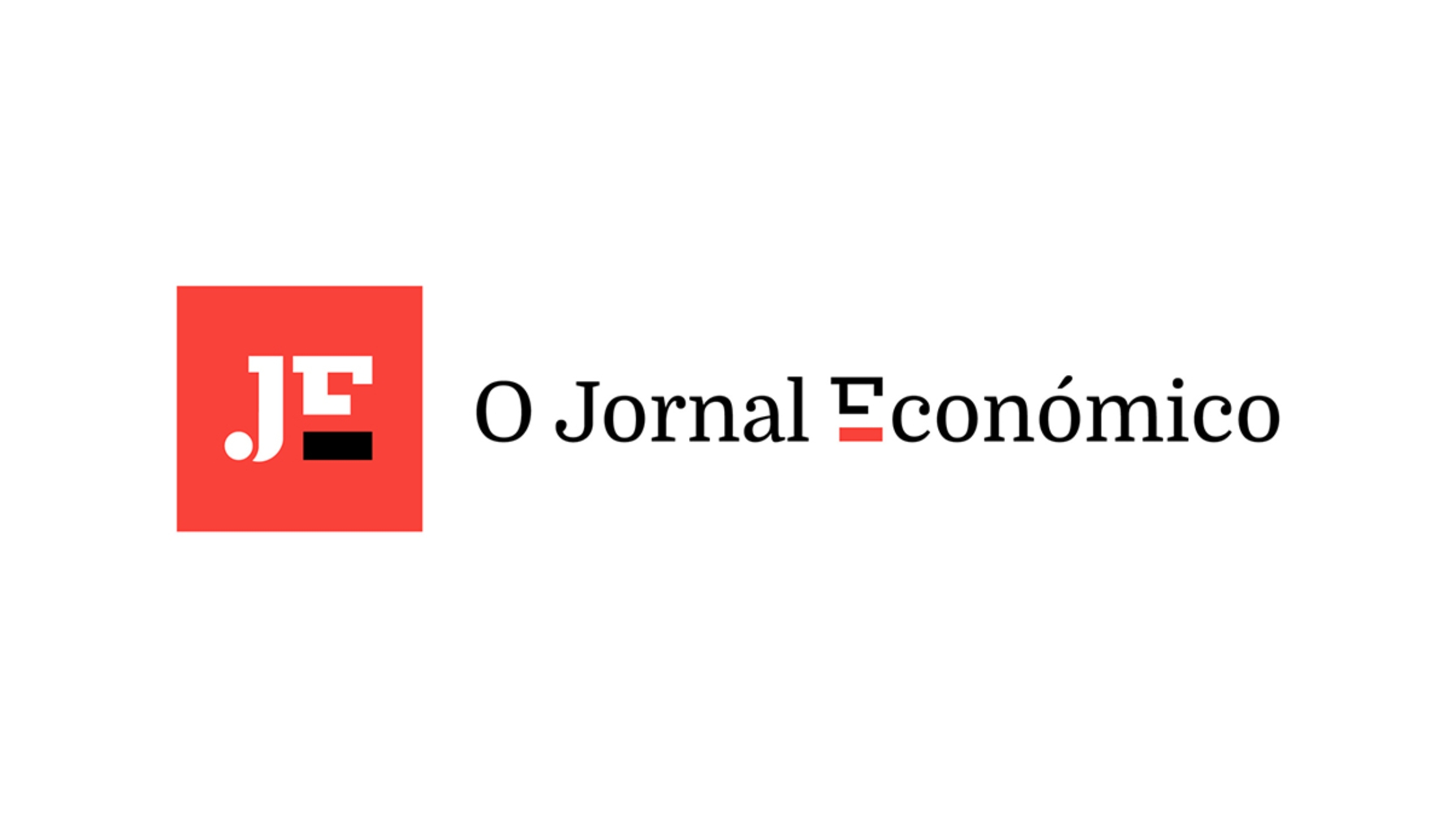 Red logo of O Jornal Economico with black lettering.